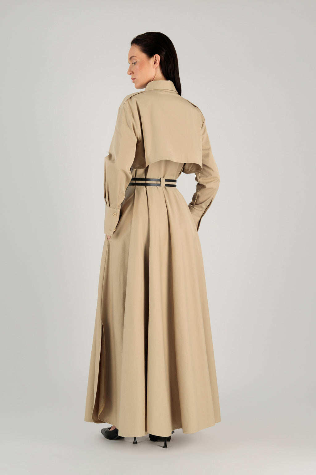 TRENCH MAXI DRESS