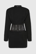MESH CORSET MINI DRESS